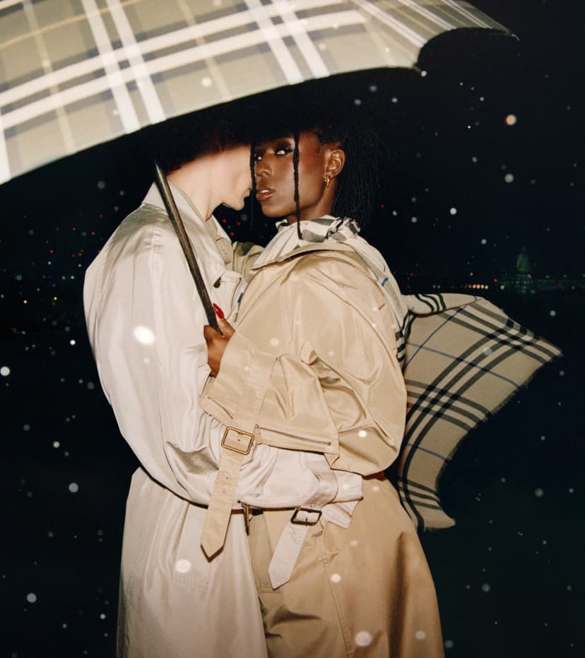 Burberry brand image