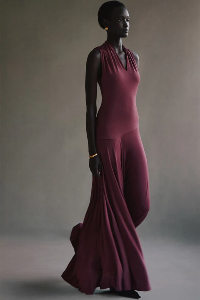 TOVE - Sabi gathered silk-satin and -chiffon gown | Plush