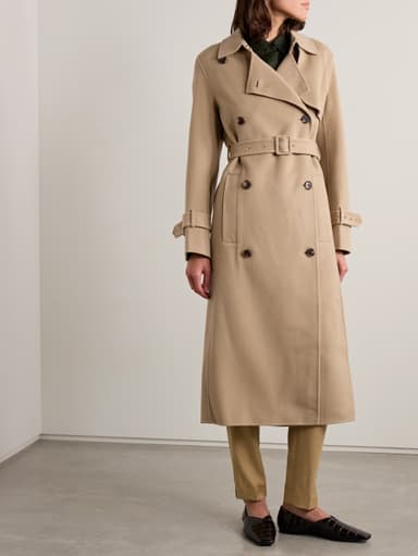 New in trench coats